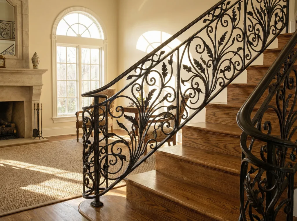 Estate Staircase Railing