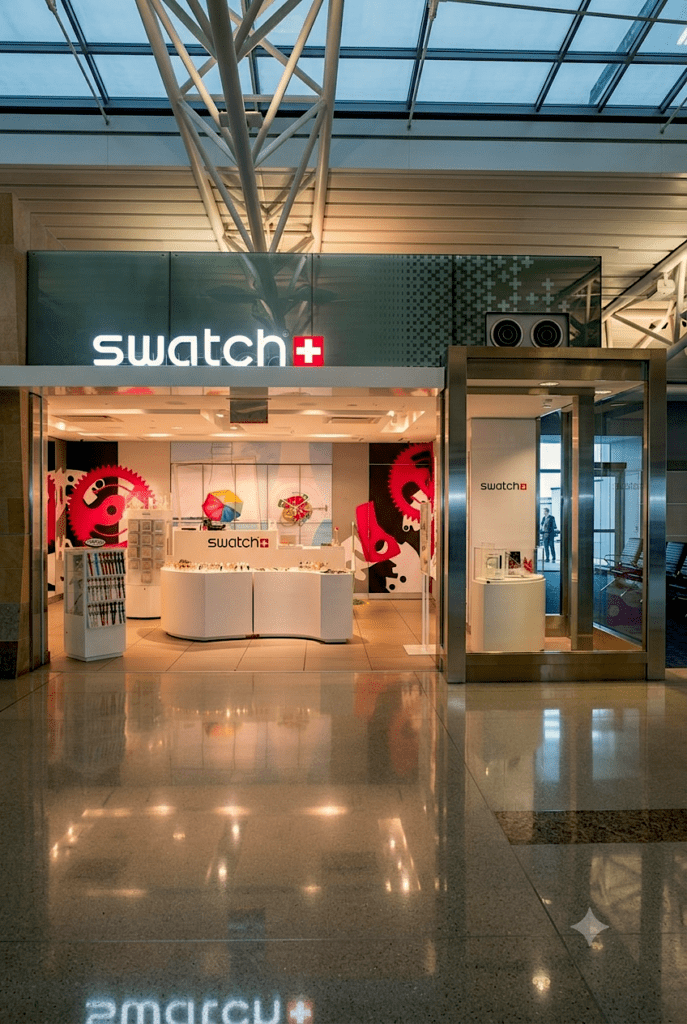 Swatch Airport Storefront