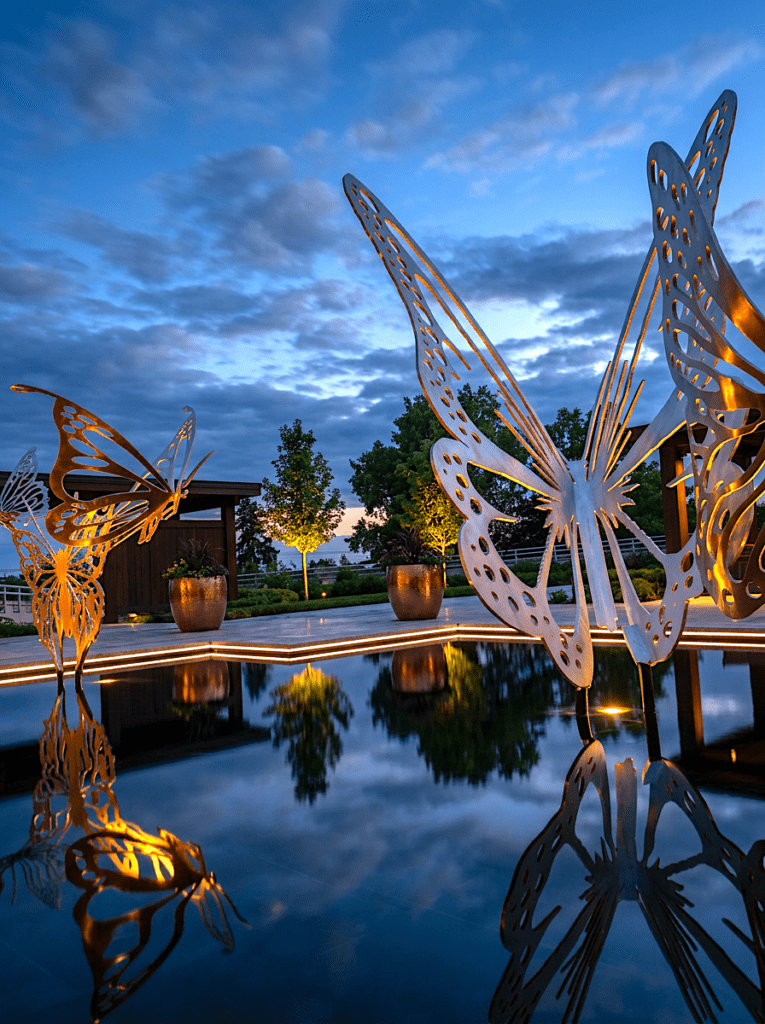 Butterfly Sculpture