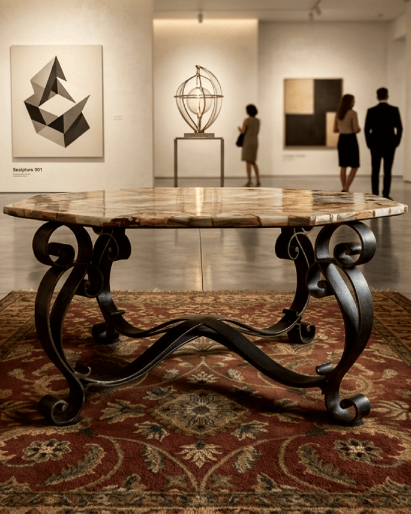Custom Hand Forged Table