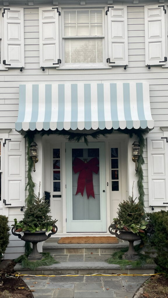 Scalloped Awning