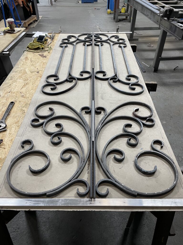 Hand Forged Cellar Doors